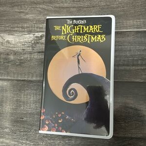 The Nightmare Before Christmas VHS notebook